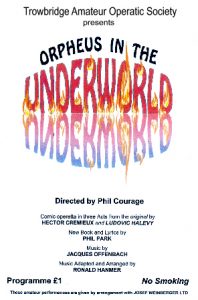 Orpheus in the Underworld - programme
