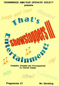 That's Entertainment – Showstoppers III - programme