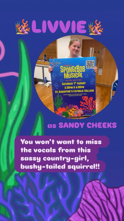 the cast of SpongeBob the musical