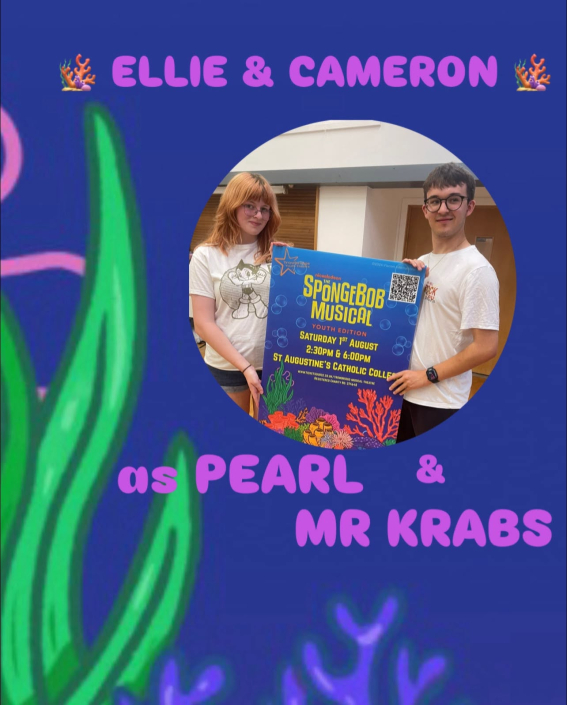 the cast of SpongeBob the musical
